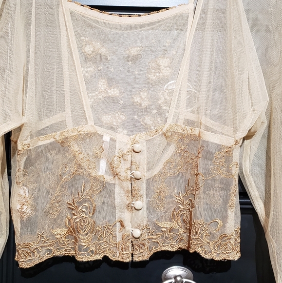 ☮  Free People Sheer 👕 - Picture 5 of 5